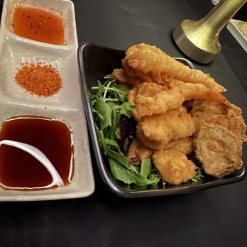 Kaviar Restaurants - Pasadena - Mix tempura, dry like potato chips. - Sushi Bars Near Me - Pasadena, California