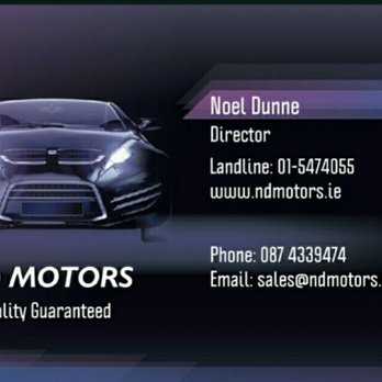 ND Motors - Car Dealers Near Me - Meakstown, D