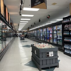 ShopRite of Fishkill - Milk, eggs, beer on the right on the left dairy, processed meats.