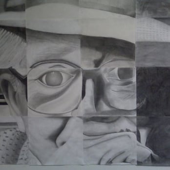 Oakdale Painting Studio - Final drawing project from Larry Robinson's class at UC Berk Extention, I had the left eye. - Art Schools Near Me - San Francisco, California Oakdale Painting Studio - Final drawing project from Larry Robinson's class at UC Berk Extention, I had the left eye. - Art Schools Near Me - San Francisco, California