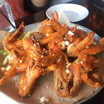 Broderick - Buffalo wings with bleu cheese crumbles - Burgers Near Me - Walnut Creek, California
