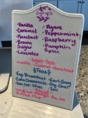 Menu photo 1 Cafe Karma South Padre Island, TX