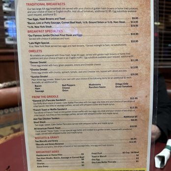 Branding Iron Cafe - 11/24-Late Night Dining Menu - Mexican Near Me - Reno, Nevada