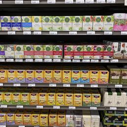 They have a good variety of tea They have a good variety of tea
