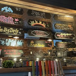 Spring Dam Brewing - What's on tap when visited