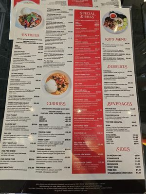 Menu photo 2 Rhaan Thai Cuisine Arlington, TX Menu photo 2 Rhaan Thai Cuisine Arlington, TX