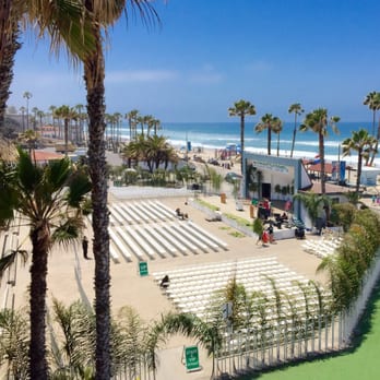 Oceanside Pier - Setting up for Oside High grads of 2016! Congratulations! - Venues & Event Spaces Near Me - Oceanside, California