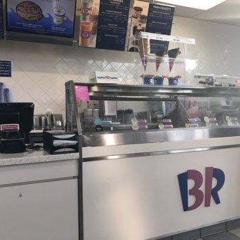 Baskin-Robbins - Notice the gap and duct tape at the top of this refrigerated ice cream storage refrigerator... - Ice Cream & Frozen Yogurt Near Me - Ladera Ranch, California
