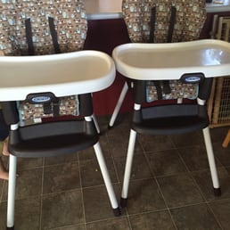Highchairs are in excellent condition! Highchairs are in excellent condition!