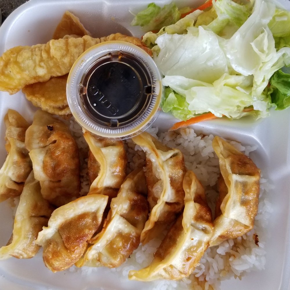 Teriyaki Plus - Chicken Gyoza (pot stickers) - Japanese Near Me - Van Nuys, California Teriyaki Plus - Chicken Gyoza (pot stickers) - Japanese Near Me - Van Nuys, California