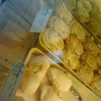 Hanalima Bakery - crab rolls on the left, portuguese sausage rolls to the right - Bakeries Near Me - Lihue, Hawaii Hanalima Bakery - crab rolls on the left, portuguese sausage rolls to the right - Bakeries Near Me - Lihue, Hawaii