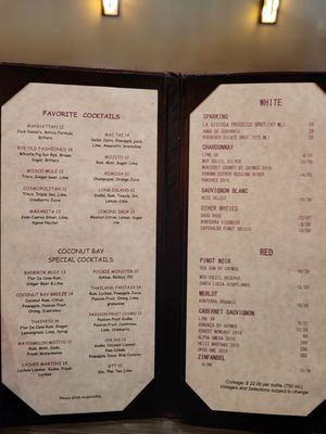 Menu photo 7 Coconut Bay Burlingame, CA