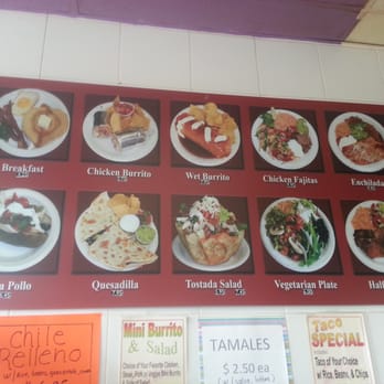 Salsa Mexican Grill - menu - Mexican Near Me - Concord, California