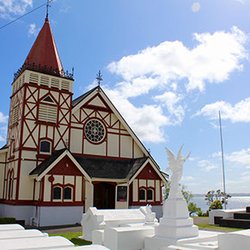 Rotorua By Segway - Visit St Faiths Church Rotorua on a segway