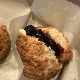 Blueberry Jam Butter Scone Blueberry Jam Butter Scone