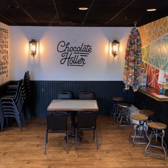 Chocolate Holler - Limited seating area due to COVID - more seating on other side. - Chocolatiers & Shops Near Me - Lexington, Kentucky