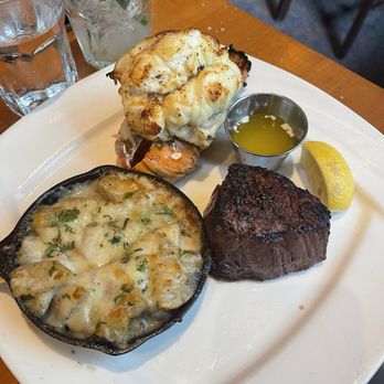 Pink Salt Grill - Filet mignon with lobster tail - Filipino Near Me - Santa Clarita, California Pink Salt Grill - Filet mignon with lobster tail - Filipino Near Me - Santa Clarita, California