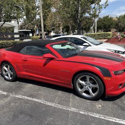 My Chevy Camaro with the new tires!