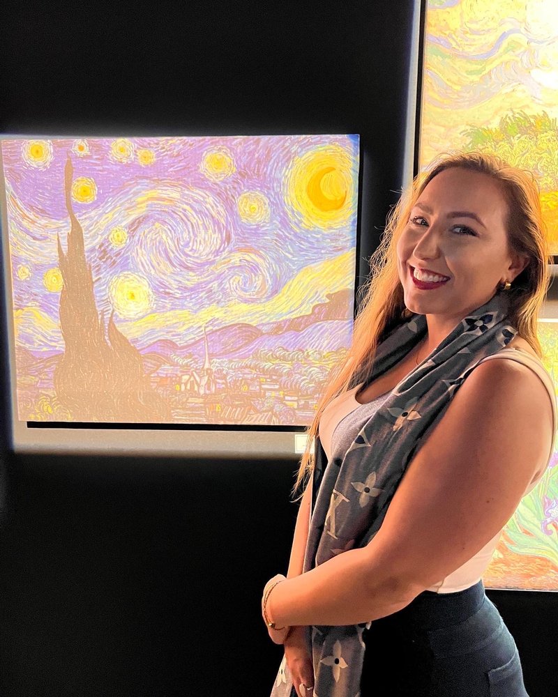 Van Gogh Immersive Experience, Houston Roadtrippers