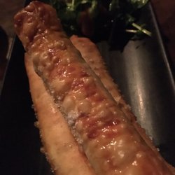 Herd - Artichoke and Haloumi filo cigars, tapas