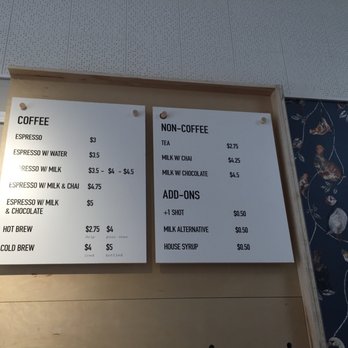 Two Kids - Menu - Coffee & Tea Near Me - South Pasadena, California