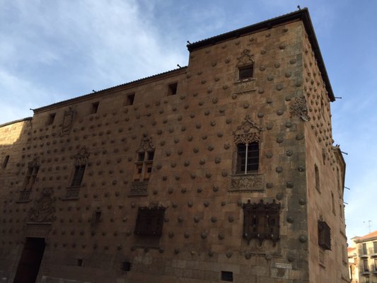 Public Library of Salamanca - Casa de las Conchas by null