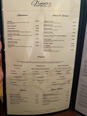 Menu photo 3 Fratelli's Italian Grille Baton Rouge, LA