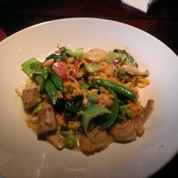 Bahama Breeze - Mahi and shrimp served with a lemongrass sauce. - Seafood Near Me - Cherry Hill, New Jersey Bahama Breeze - Mahi and shrimp served with a lemongrass sauce. - Seafood Near Me - Cherry Hill, New Jersey