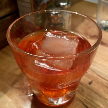 Bar 'Cino - Strawgroni (strawberry, gin, contratto bianco, campari). - Italian Near Me - Brookline, Massachusetts Bar 'Cino - Strawgroni (strawberry, gin, contratto bianco, campari). - Italian Near Me - Brookline, Massachusetts