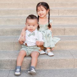 Square Eye Photography - Our two siblings having their own special photo session by Edna