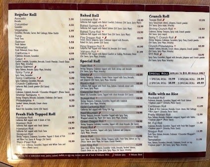 Menu photo 5 Sushi Box Lake Dallas, TX