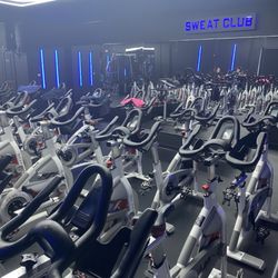 Sweat Club - Plenty of bikes!