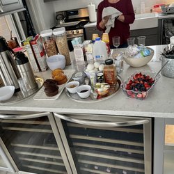 Wisteria - Breakfast spread