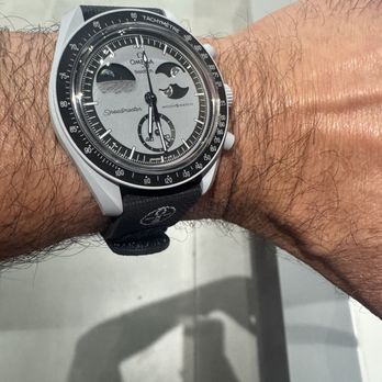 Swatch - Mission to Earthphase watch with the optional band. - Watches Near Me - Canoga Park, California Swatch - Mission to Earthphase watch with the optional band. - Watches Near Me - Canoga Park, California