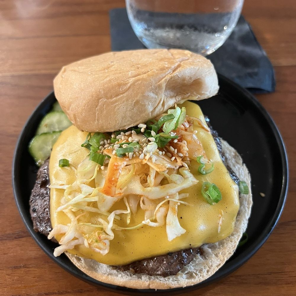 Piko Kitchen + Bar - Kalbi Burger - Cocktail Bars Near Me - Honolulu, Hawaii