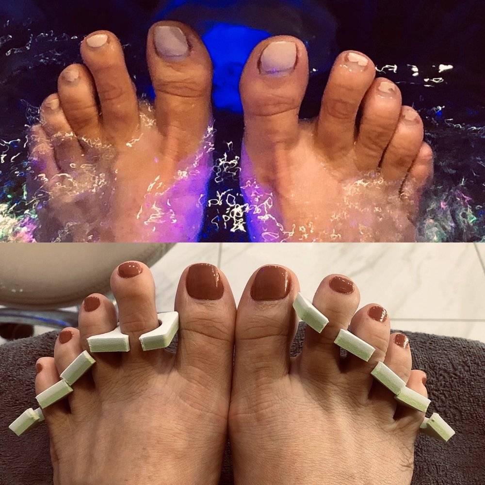 Such a tough before and a much relaxed after