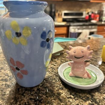 Color Me Mine - Vase and thing - Paint-Your-Own Pottery Near Me - Chino Hills, California Color Me Mine - Vase and thing - Paint-Your-Own Pottery Near Me - Chino Hills, California