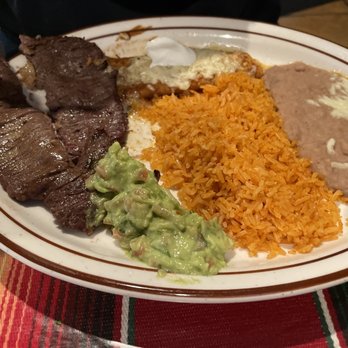 La Fuente Mexican Restaurant - Picadillo with rice, beans, carne asada and guacamole - Mexican Near Me - Sparks, Nevada La Fuente Mexican Restaurant - Picadillo with rice, beans, carne asada and guacamole - Mexican Near Me - Sparks, Nevada