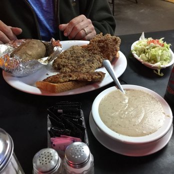 Mary's Cafe - The BIG medium size Chicken Fried! - American Near Me - Strawn, Texas Mary's Cafe - The BIG medium size Chicken Fried! - American Near Me - Strawn, Texas