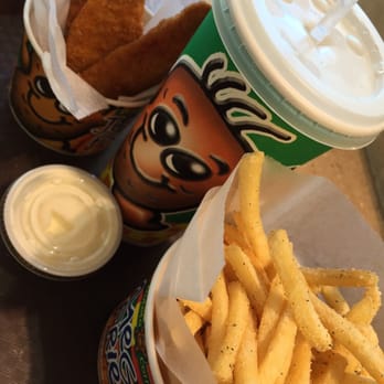 Potato Corner - chicken combo w/ sour cream & onion fries - Fast Food Near Me - Roseville, California