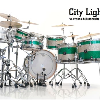 Adoro Custom Drum Shop - City Lights drum set - Musical Instruments & Teachers Near Me - Schenefeld, SH