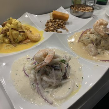 CVI.CHE 105 - Ceviche sampler. So good - Seafood Near Me - Miami Beach, Florida CVI.CHE 105 - Ceviche sampler. So good - Seafood Near Me - Miami Beach, Florida