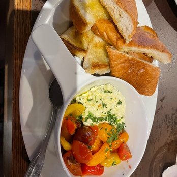 Elephant & Castle - Roasted tomato & whipped feta did not disappoint! - British Near Me - Seattle, Washington