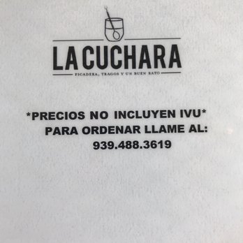 La Cuchara - Tapas/Small Plates Near Me - Corozal, Puerto Rico La Cuchara - Tapas/Small Plates Near Me - Corozal, Puerto Rico