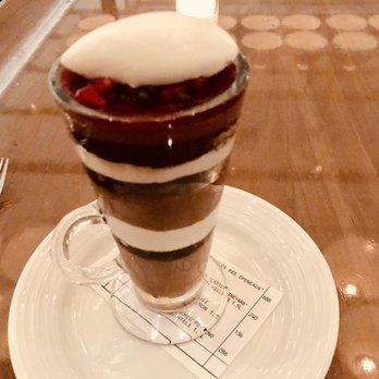 Row 34 - Chocolate brandy trifle - Seafood Near Me - Burlington, Massachusetts