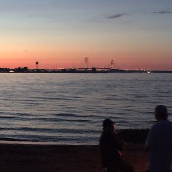 Tee Pee Campground - Just about the entire campsite watches the bridge light up at night. - Campgrounds Near Me - Mackinaw City, Michigan Tee Pee Campground - Just about the entire campsite watches the bridge light up at night. - Campgrounds Near Me - Mackinaw City, Michigan