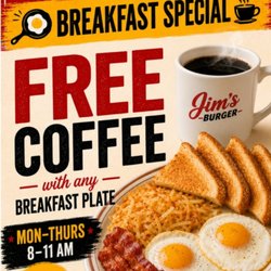 Jim's Burgers - Deals