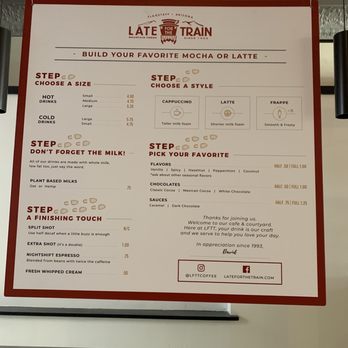 Late For the Train - Coffee & Tea Near Me - Flagstaff, Arizona