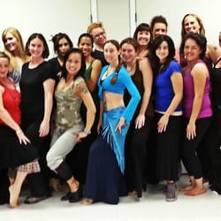 Hoi Polloi Dance Studio - Introduction to Improvisational Tribal Style dance with Rebecca and Zia of Zacara (January-February 2014)