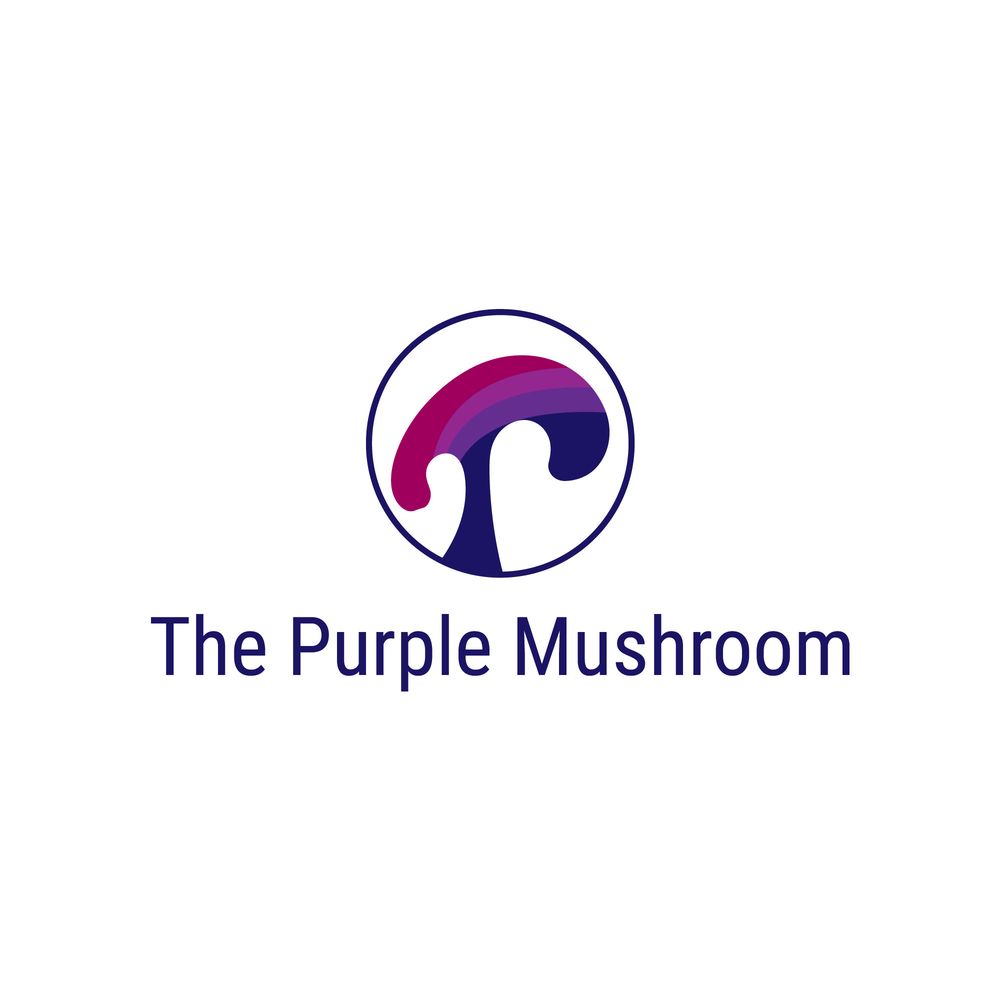 The Purple Mushroom Logo